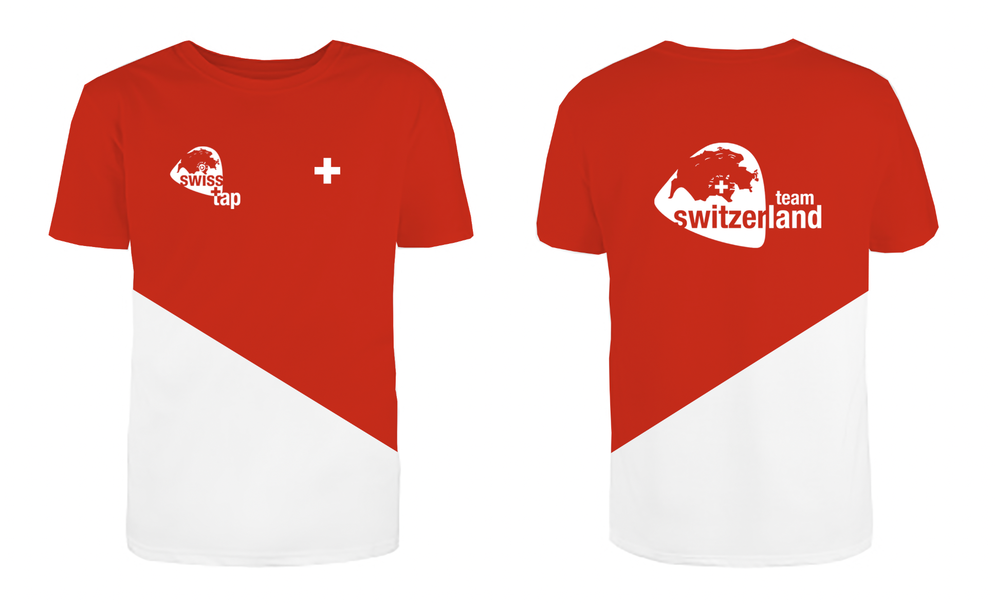 "team switzerland" Polyester T-Shirt